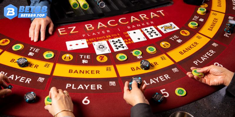 Chơi Baccarat tại bet88 – Vừa giải trí, vừa trúng thưởng cực lớn